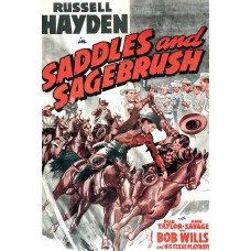 SADDLES AND SAGEBRUSH 1943